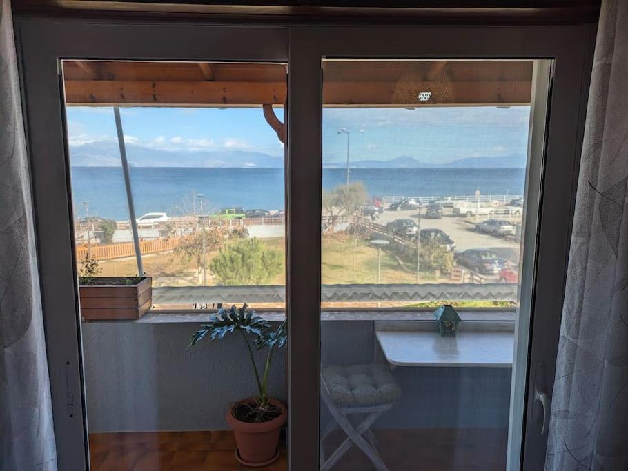 Sea View Roof Garden Apartman Kiáto Kültér fotó