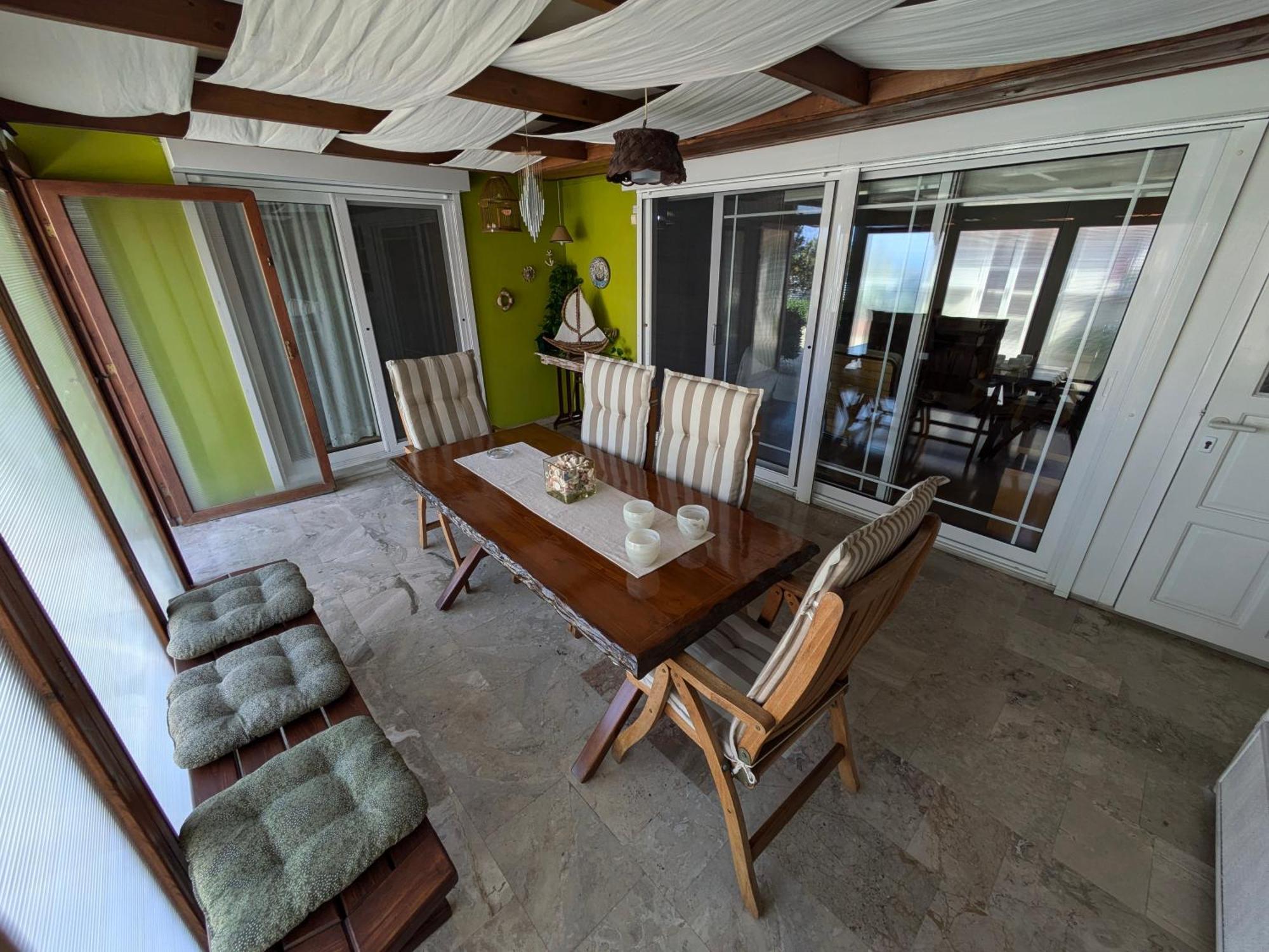 Sea View Roof Garden Apartman Kiáto Kültér fotó